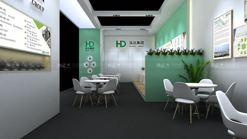 昆达生物-FIC展展台设计案例