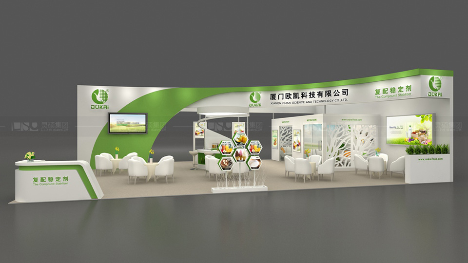欧凯科技-FIC展展台设计案例