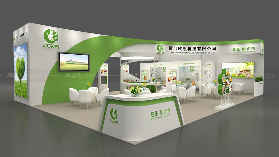 欧凯科技-FIC展展台设计案例