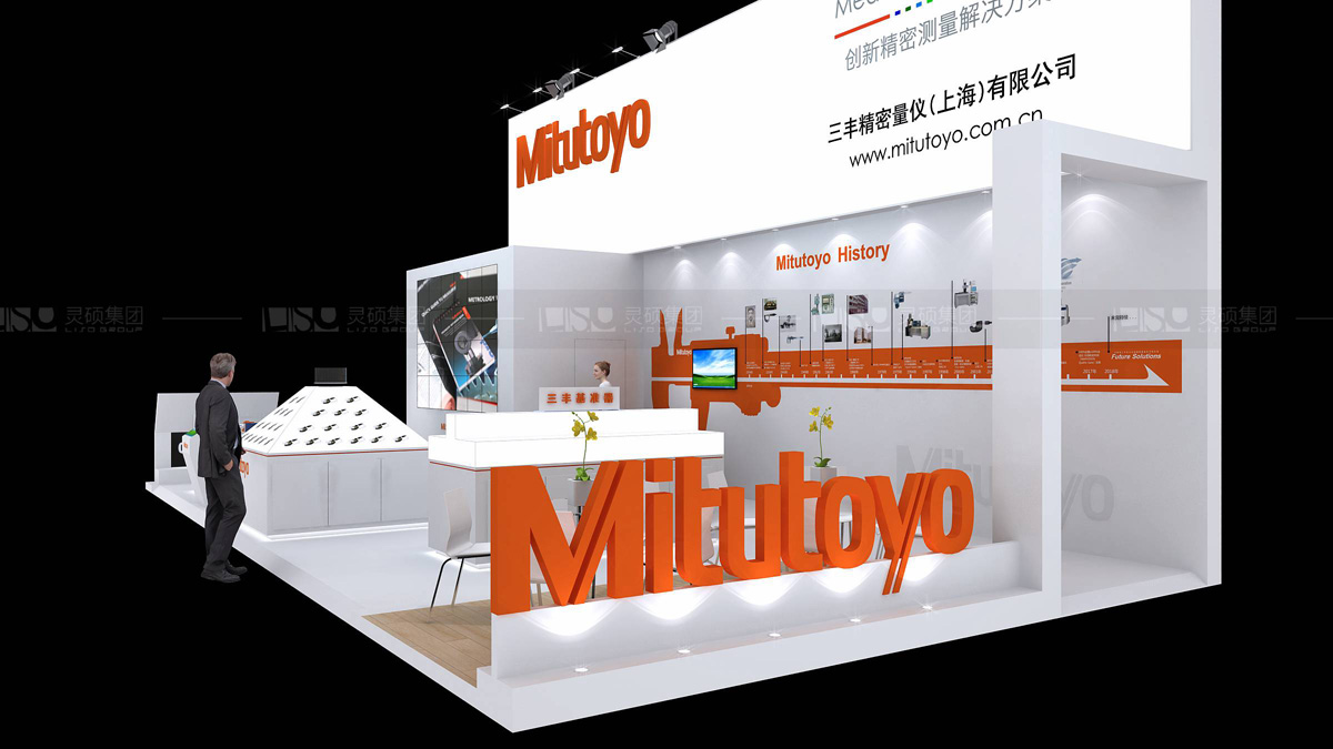 三丰-上海展会展台设计案例