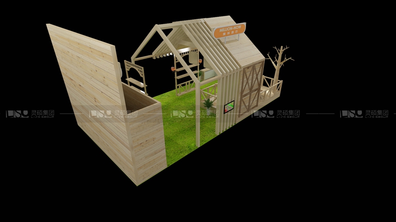 永嘉-宠物展展台设计案例