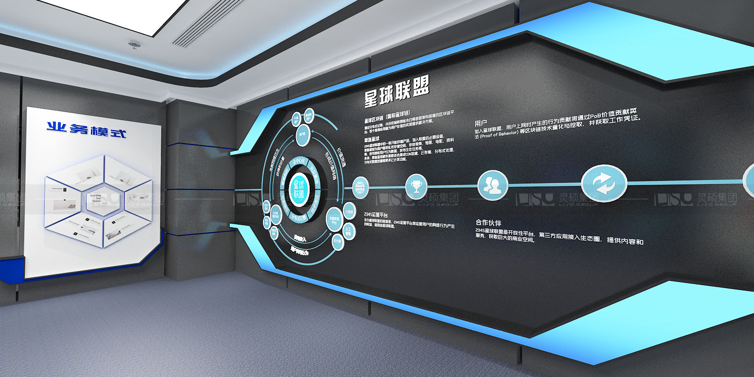 2345集团企业展厅设计案例