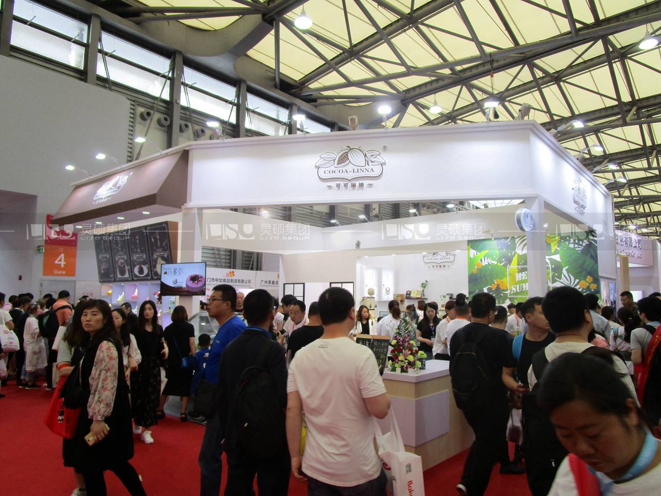可可琳纳-焙烤展展台设计案例