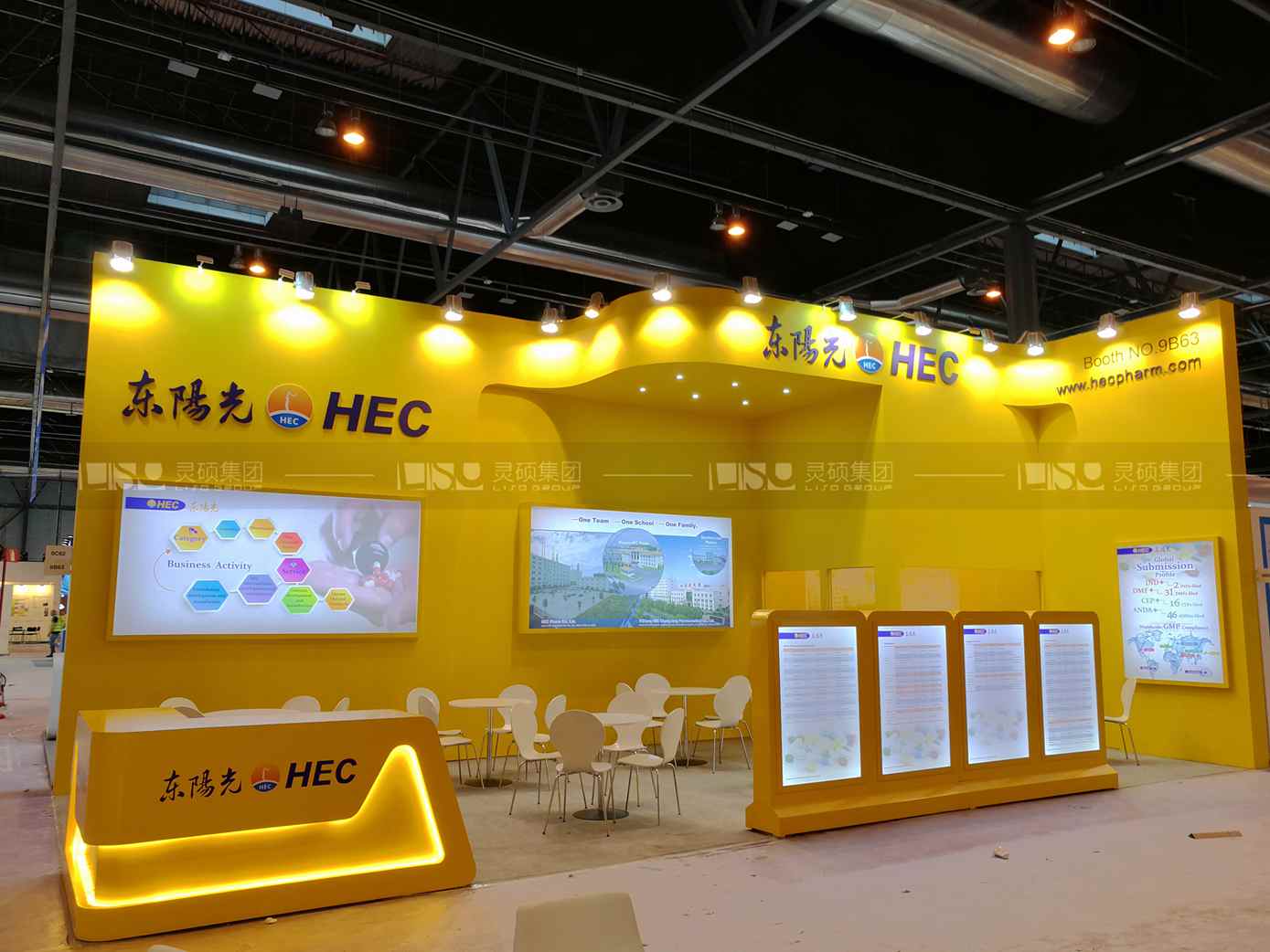 国外展台设计搭建-东阳光