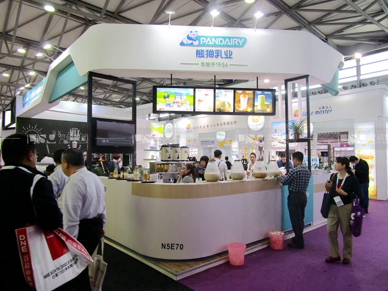 熊猫-酒店用品展台设计案例