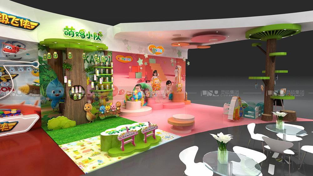 奥飞-孕婴童展台设计案例
