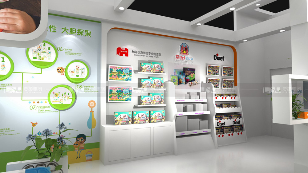 朗涛-孕婴童展台设计案例