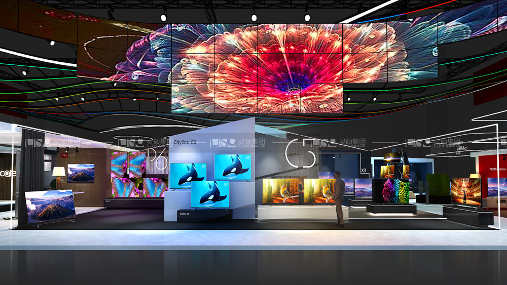 国外展台设计搭建-TCL