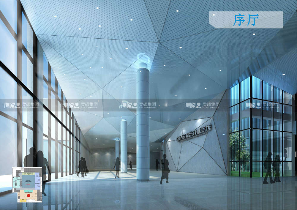 大河西设计方案展厅设计搭建案例