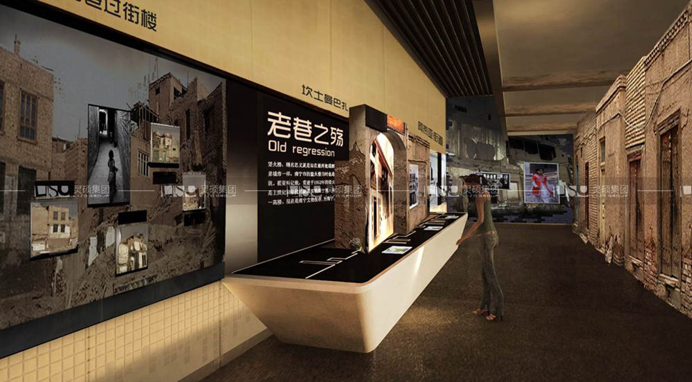 喀什老城改造成果展览馆设计搭建