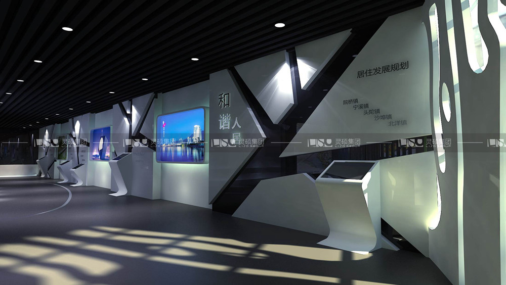 阜阳合肥现代产业园展馆设计搭建案例