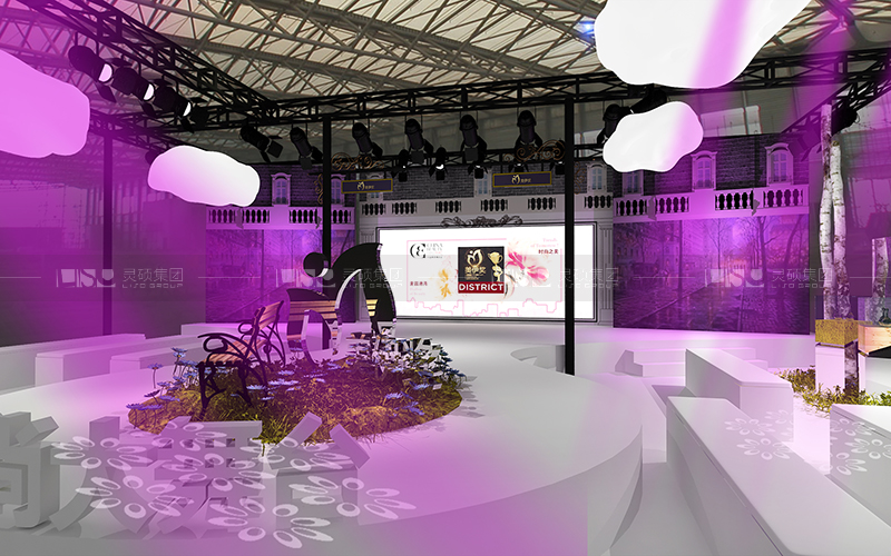 C2CC-美容展台设计搭建案例
