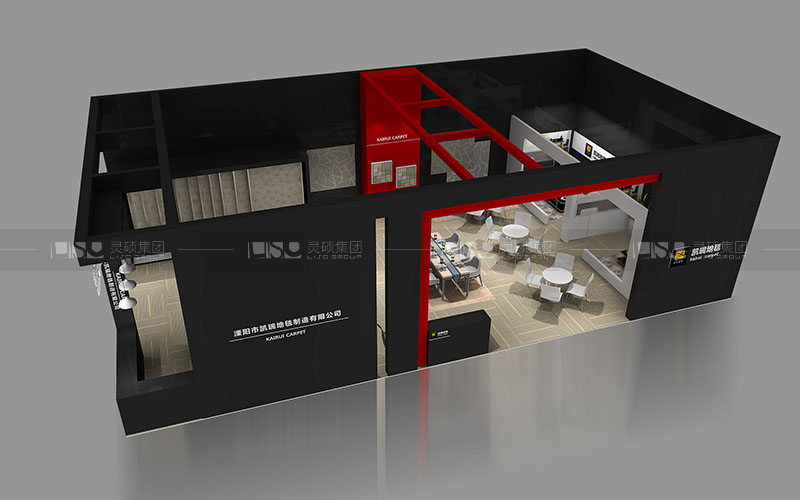 凯瑞-地材展台设计搭建案例