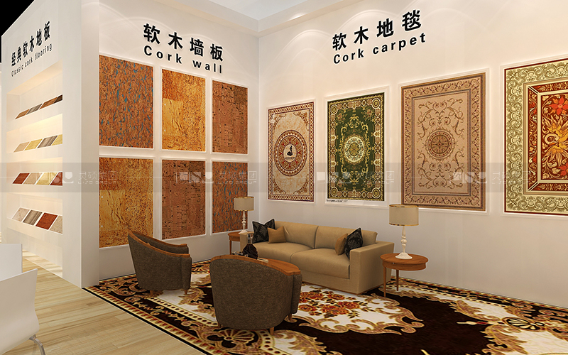 乐得仕-地材展台设计案例