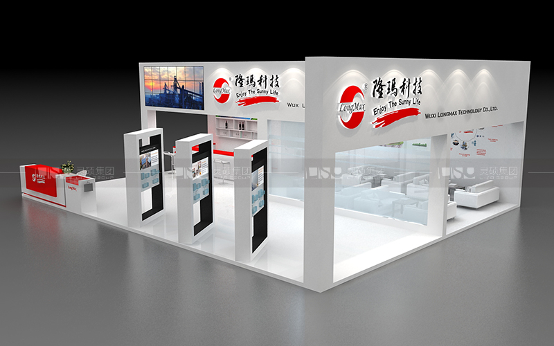 隆玛-光伏展台设计搭建案例