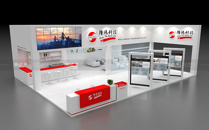 隆玛-光伏展台设计搭建案例