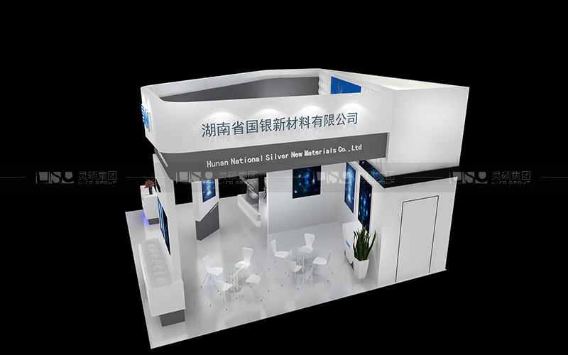 国银新材料-光伏展台设计搭建案例