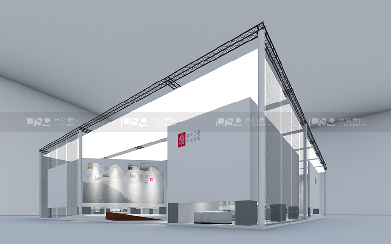 森林之星-地材展台设计搭建案例