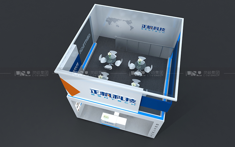 正帆科技-光伏展台设计搭建案例
