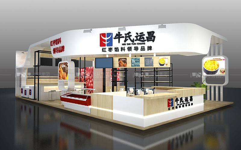 运昌-焙烤展台设计搭建案例