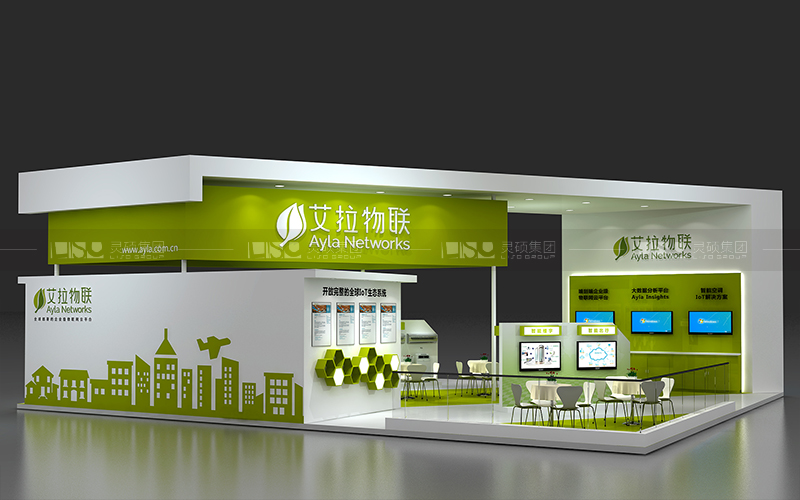 艾拉物联-家电展台设计搭建案例