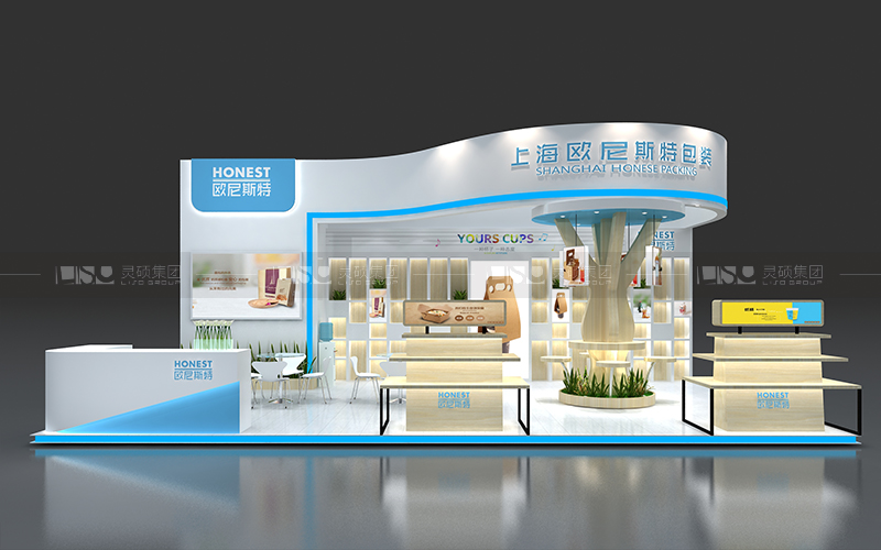 欧尼斯特-焙烤展台设计搭建案例