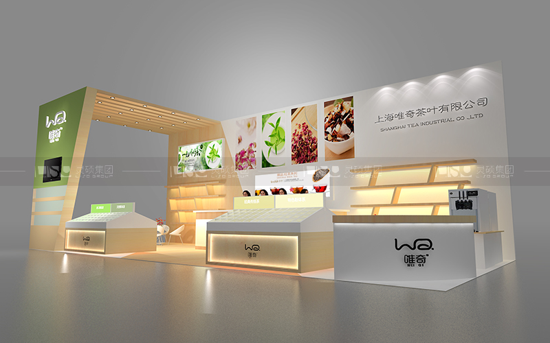 唯奇-焙烤展台设计搭建案例
