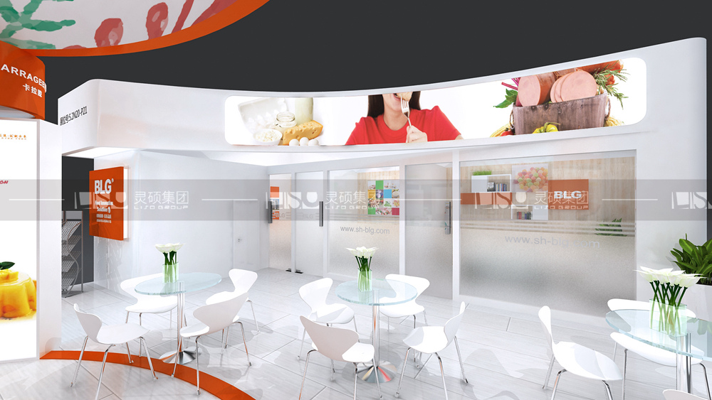 北连-食品添加剂展台设计搭建案例
