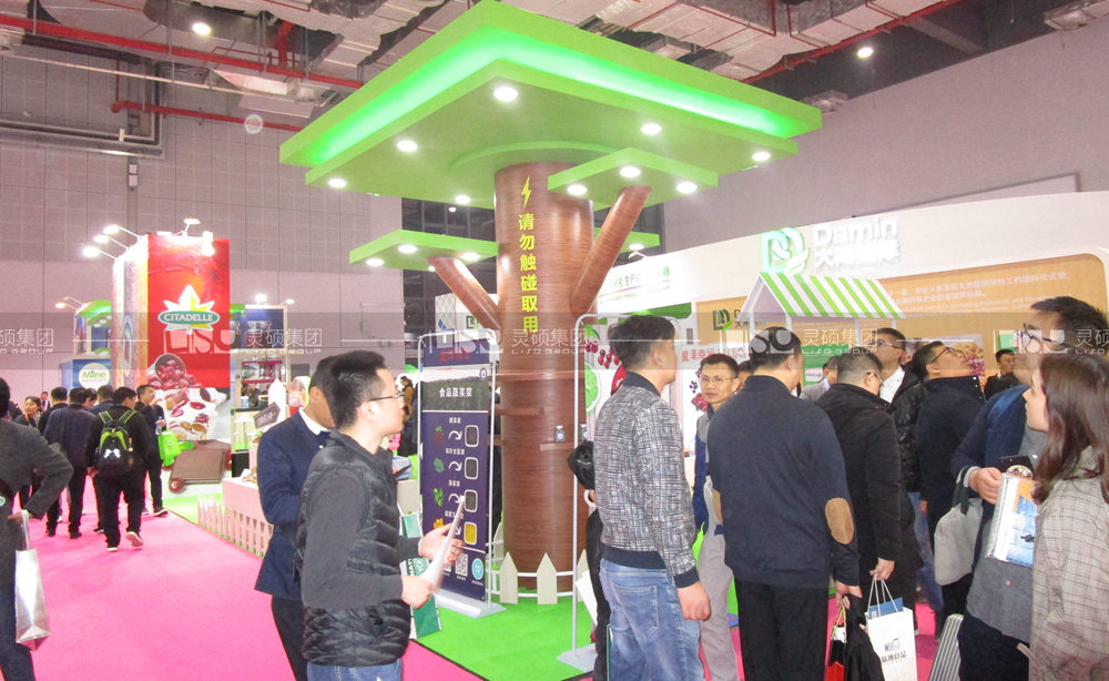 盟泽-食品添加剂展台设计搭建案例