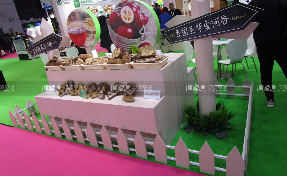 盟泽-食品添加剂展台设计搭建案例