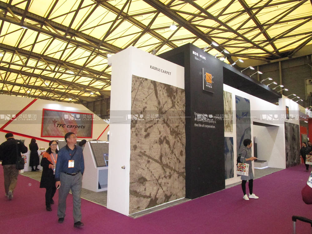 凯瑞-地材展台设计搭建案例