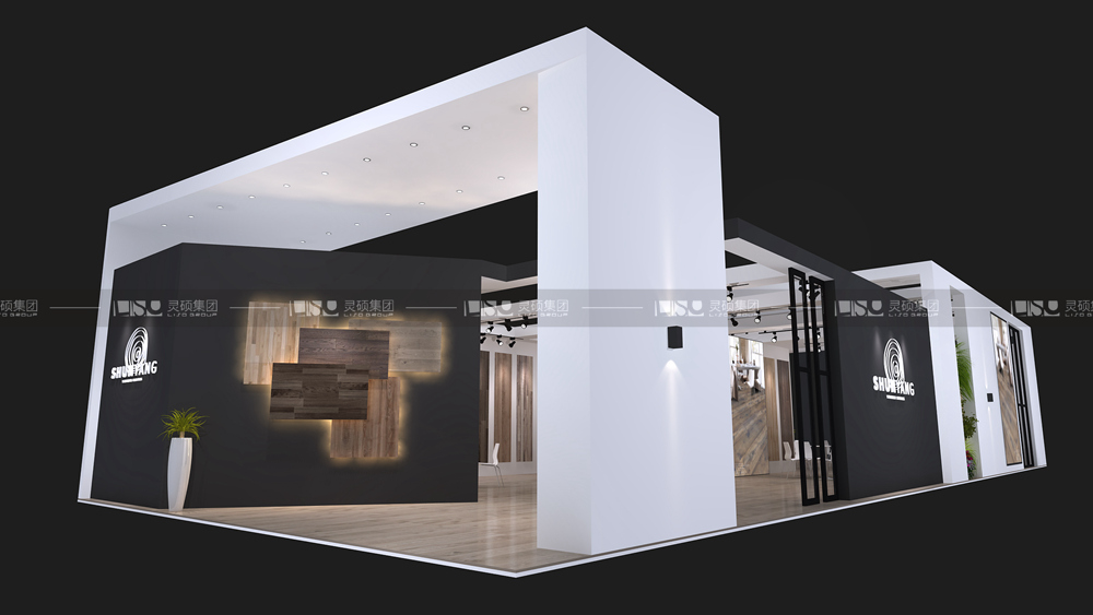 晟宇-地材展台设计搭建案例