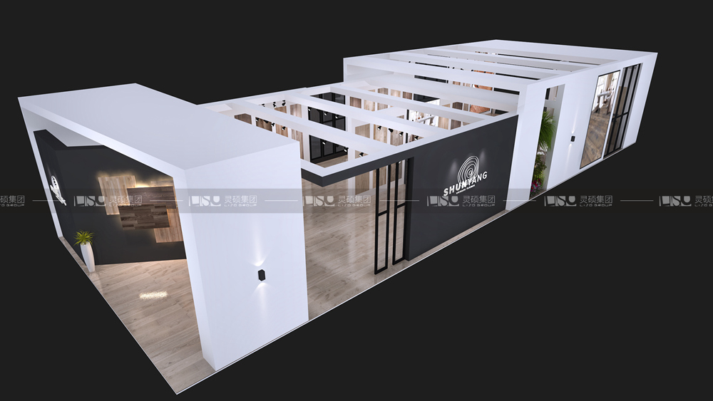 晟宇-地材展台设计搭建案例