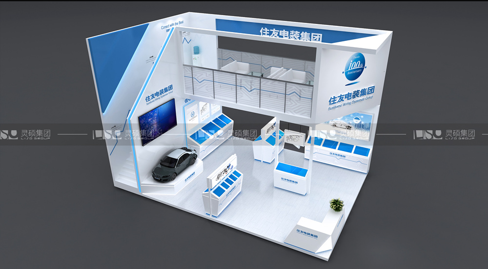 住友-慕里黑电子展台设计