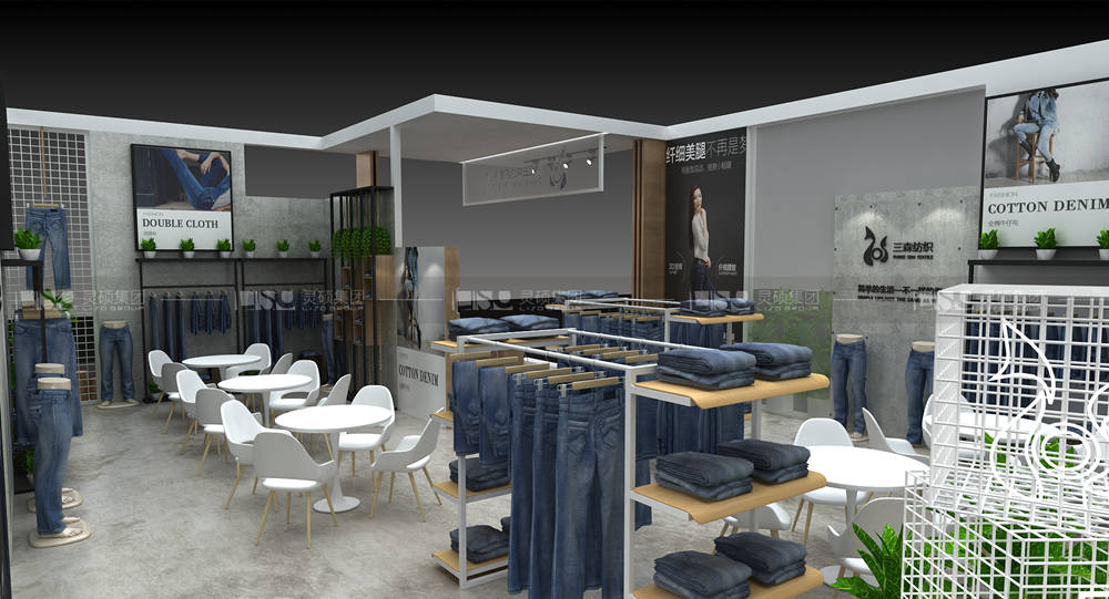 三森-纺织面辅料展台设计搭建案例