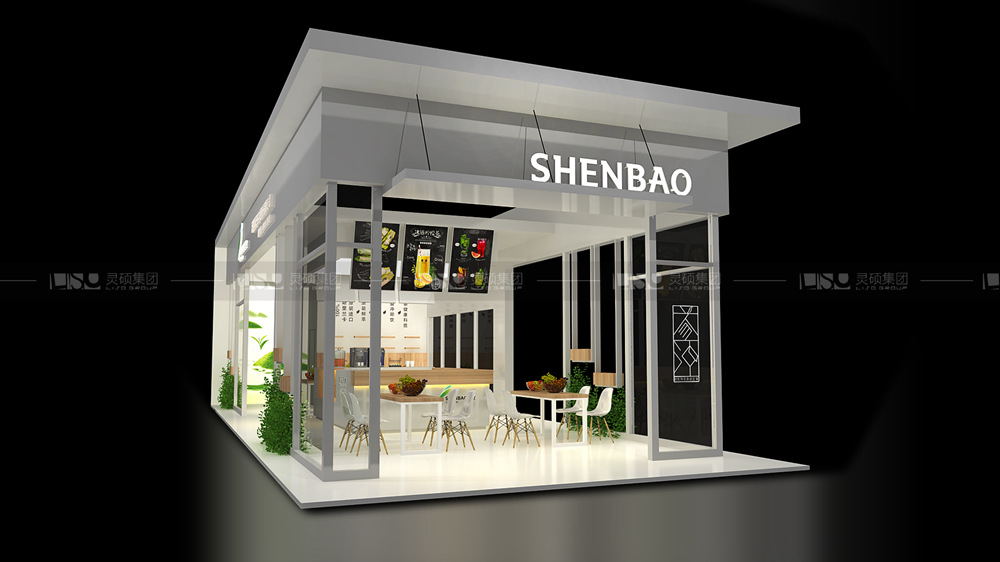 深宝-酒店用品展台设计搭建案例