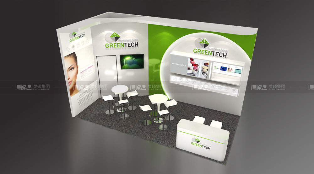 greentech-PCHi展台设计搭建案例