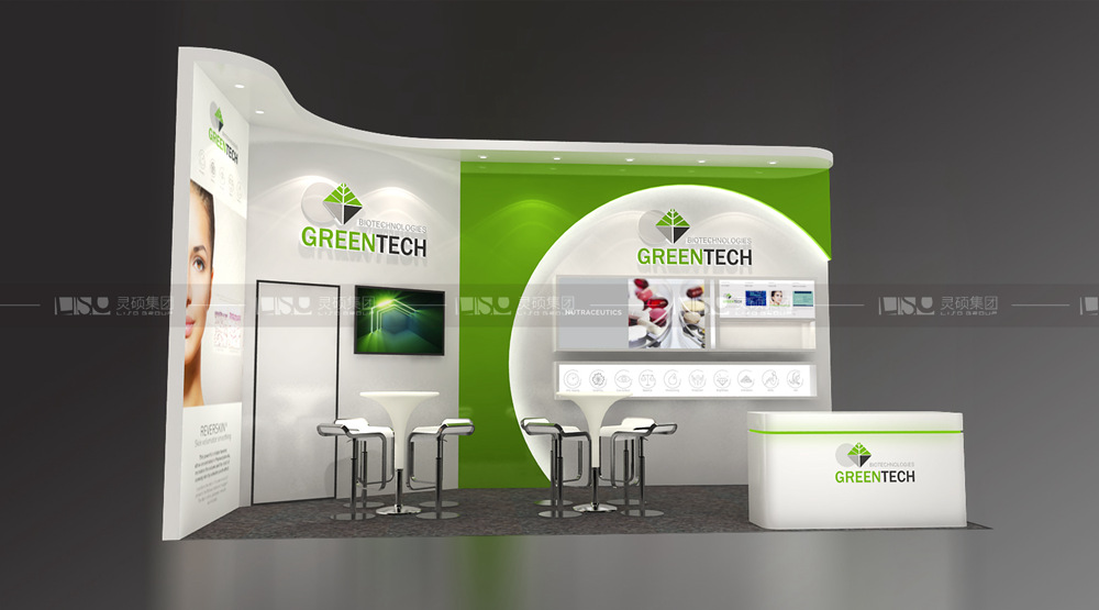 greentech-PCHi展台设计搭建案例