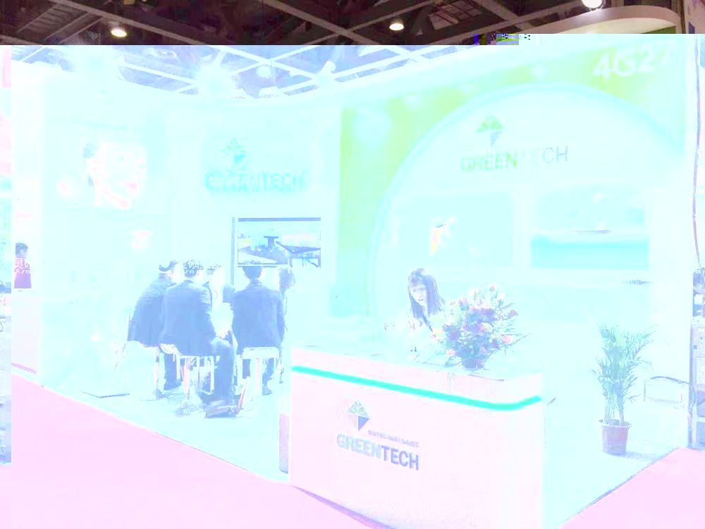 greentech-PCHi展台设计搭建案例