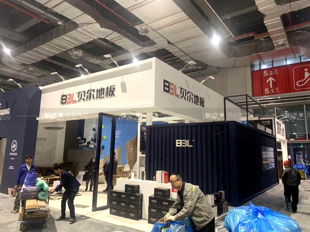 贝尔-建博会展台设计搭建案例