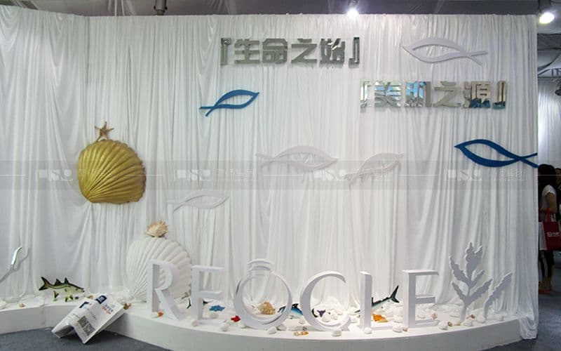 晶典化妆品-美容展展台设计搭建案例