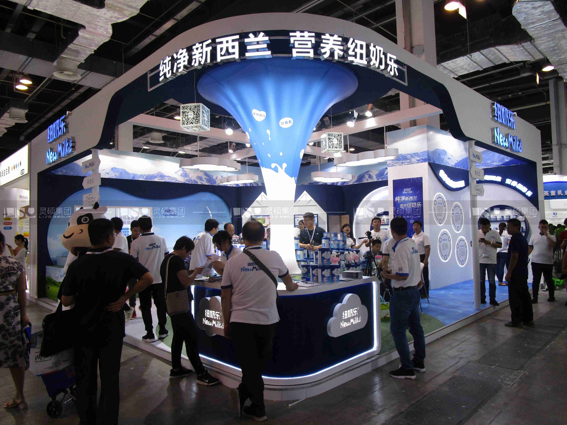 纽奶乐-CBME孕婴童展展台设计案例