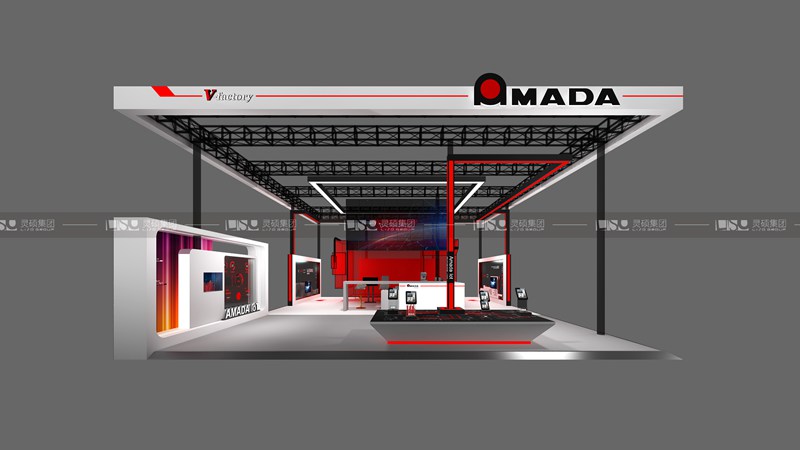 Amada-2019年上海展会展台设计案例