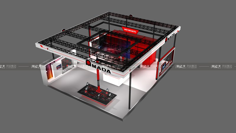 Amada-2019年上海展会展台设计案例
