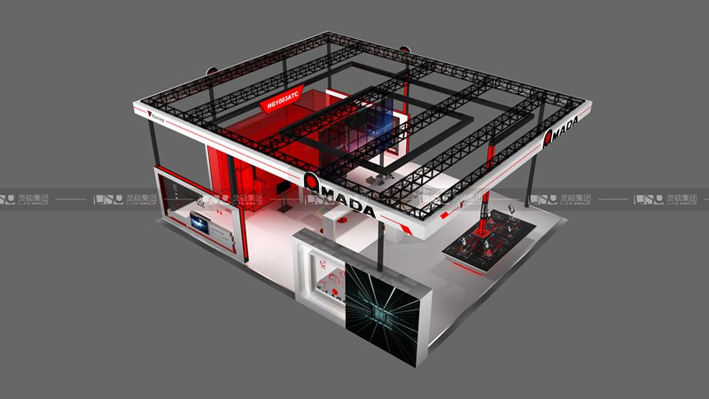 Amada-2019年上海展会展台设计案例