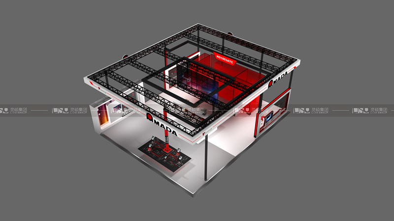 Amada-2019年上海展会展台设计案例