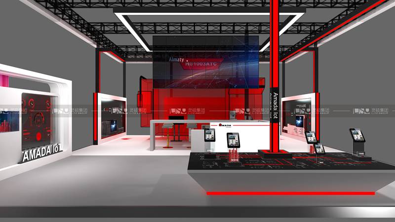 Amada-2019年上海展会展台设计案例
