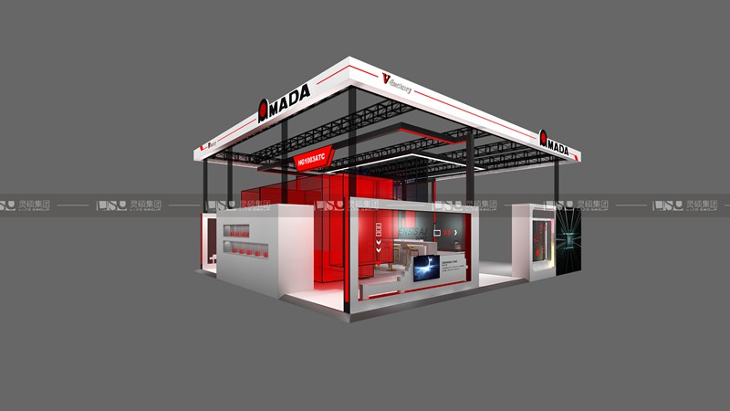 Amada-2019年上海展会展台设计案例