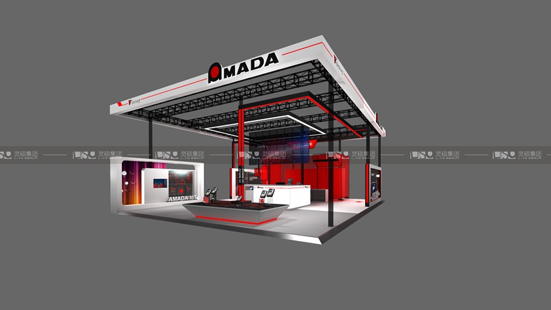 Amada-2019年上海展会展台设计案例