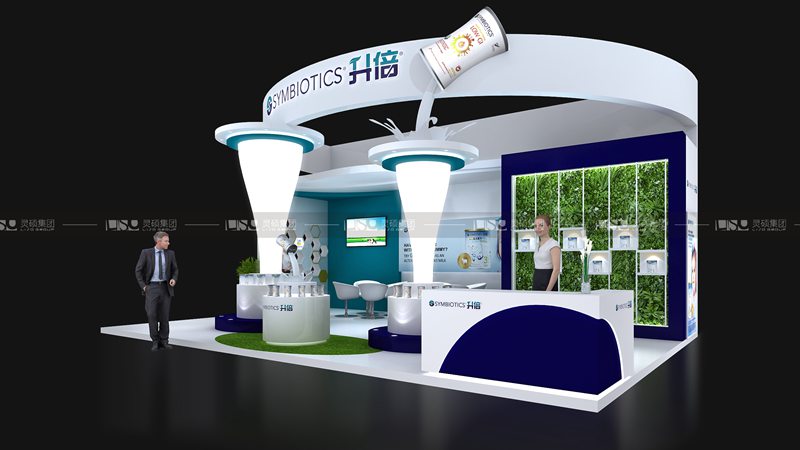 升倍-2019上海展会展台设计案例